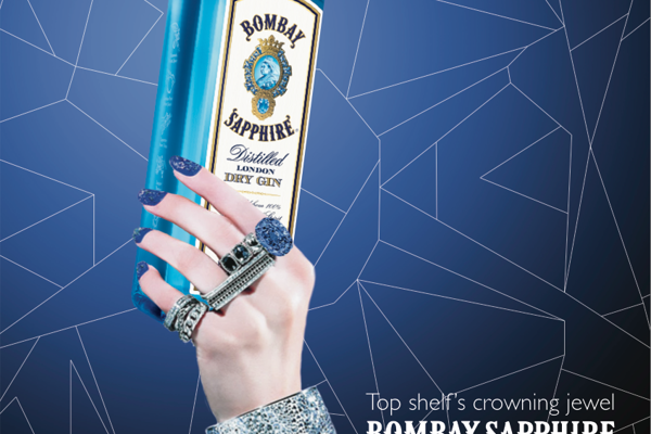 Bombay Sapphire ad poster